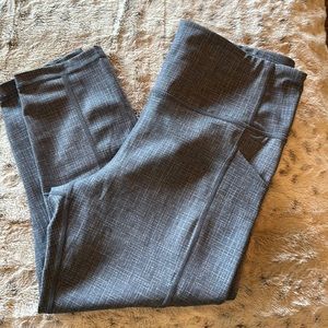 Brand new Grey Linen capri
